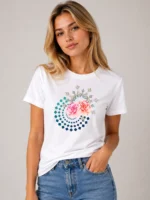 Тениска MANDALA - ROSES